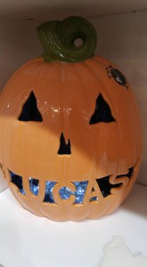 Custom Carved Clay Pumpkins