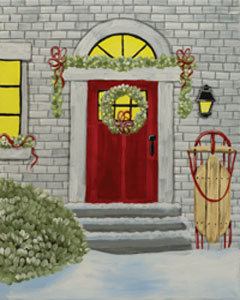 Canvas-To-Go Packs - 16x20 Home For The Holidays