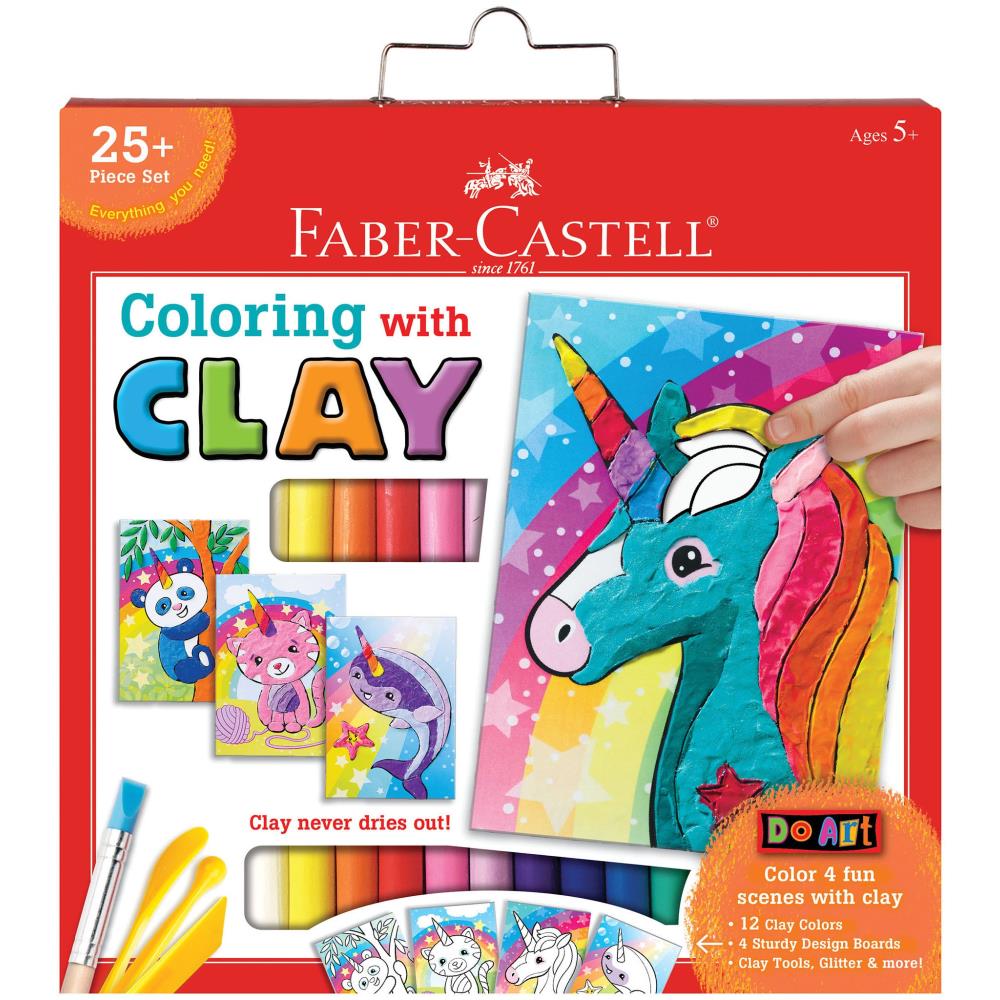 Craft Kit - Do Art Coloring With Clay Kit
