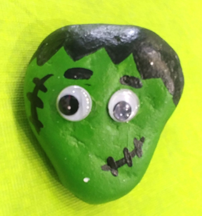 Craft Kit - Halloween Rock Painting - Image 2