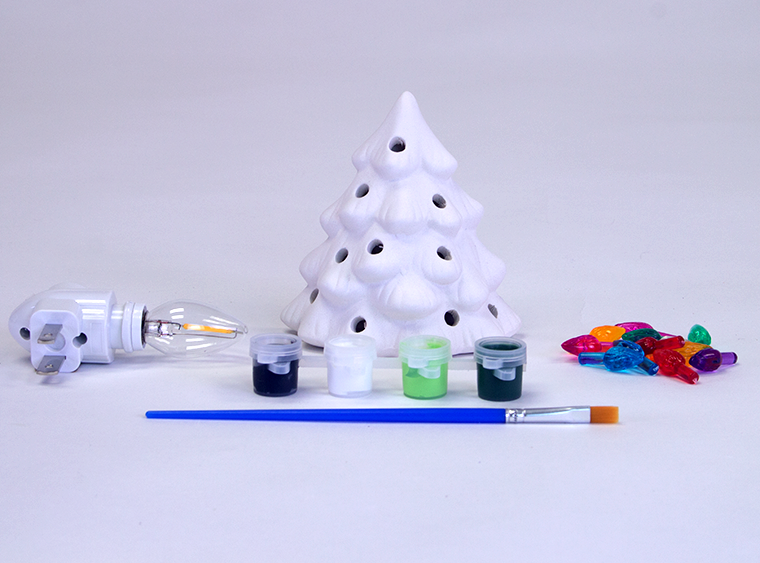 Craft Kit - Christmas Tree Night Light Acrylic Kit
