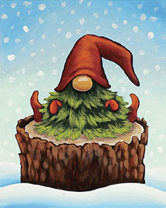 Canvas-To-Go Packs - 8x10 FOREST GNOME