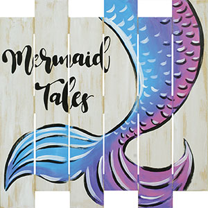 Mermaid Tails 17.5x17.5 Board Project