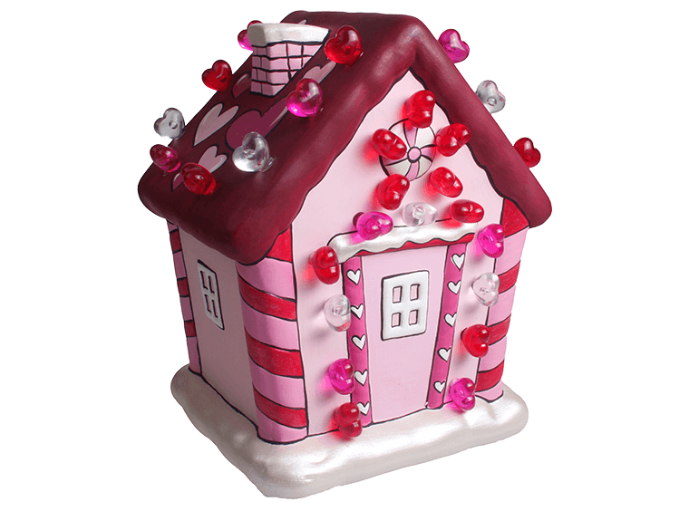 Lighted Gingerbread House - Image 2