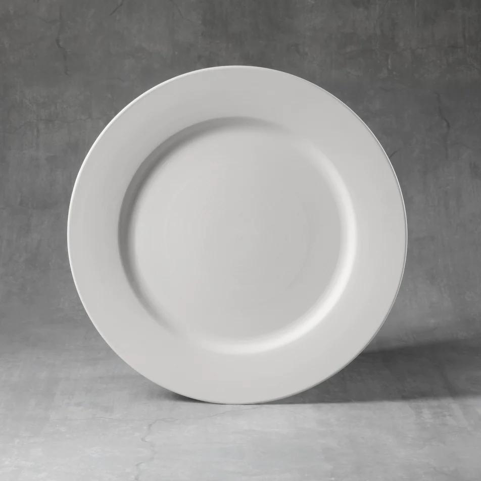 12" Rimmed Dinner Plate