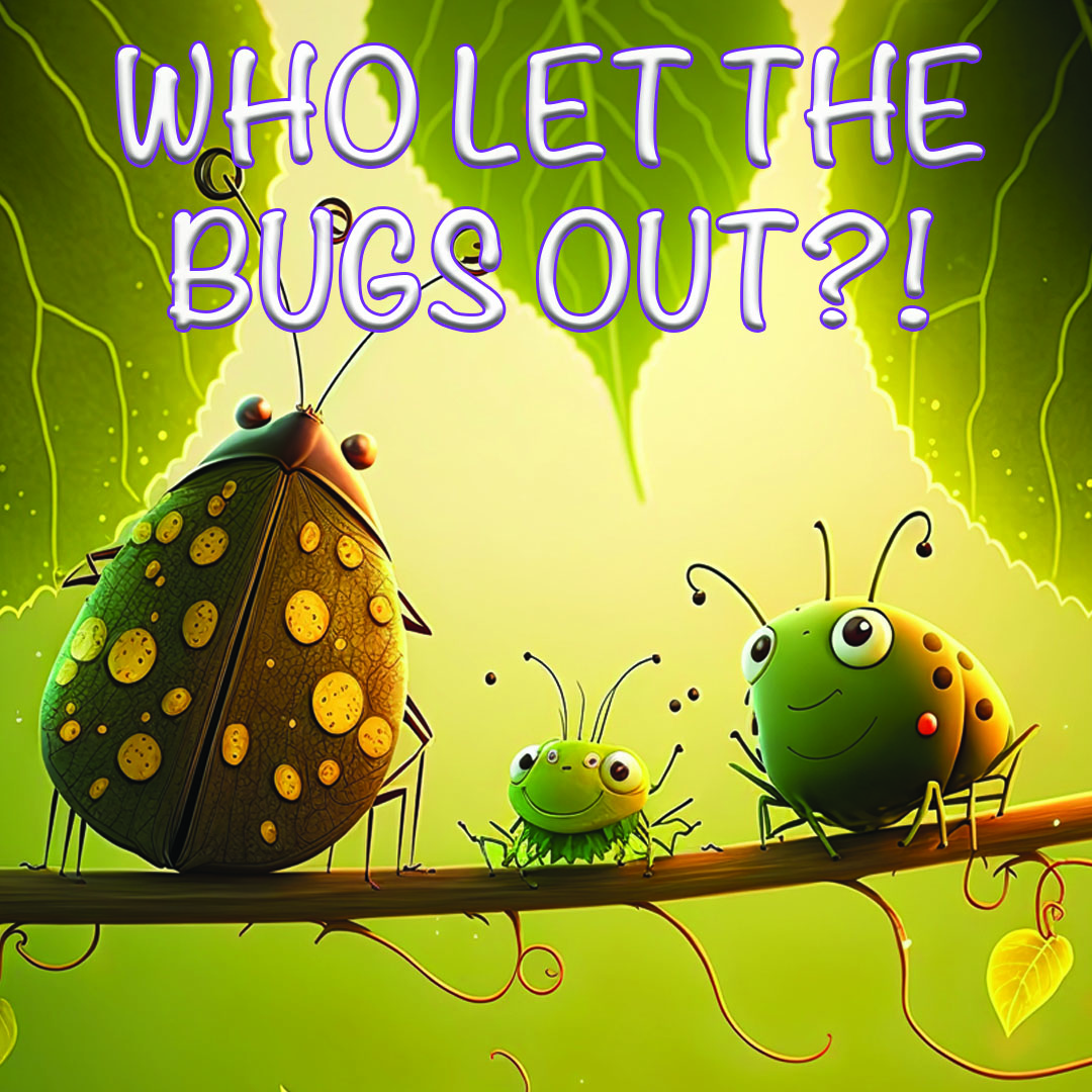 Summer Art Camp 2023 – Who Let The Bugs Out?! Art Medley – Ages 5-9 June 19th through June 22nd - 9:30am to 12:30pm